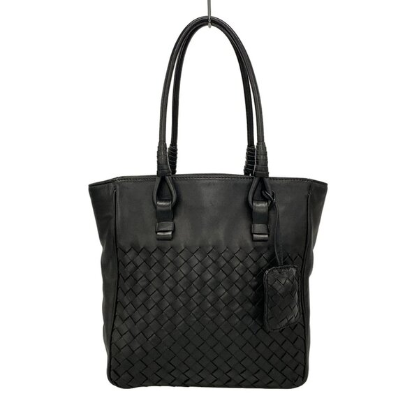 BOTTEGA VENETA Intrecciato 125032 Black Leather - Tote Bag 467-072925 - Picture 1 of 14